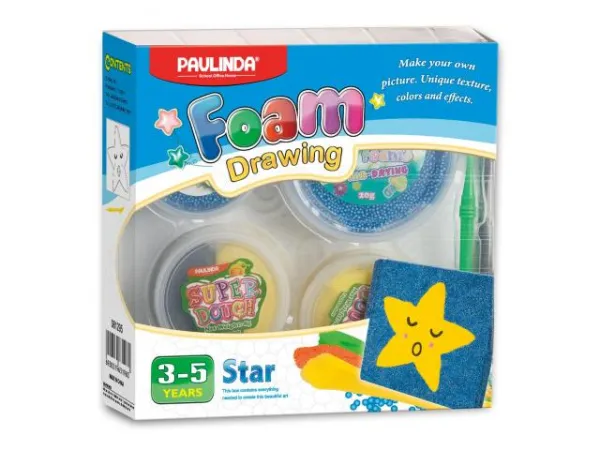 Alltoys CZ Foam Drawing – kreativní sada Hvězda