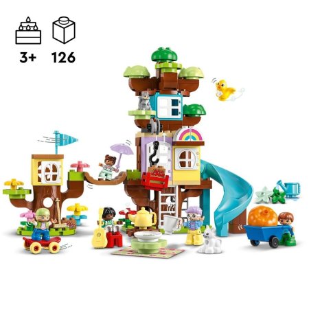 LEGO Duplo 10993 - Dům na stromě 3v1