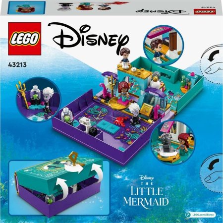 LEGO Disney 43213 - Malá mořská víla a její pohádková kniha