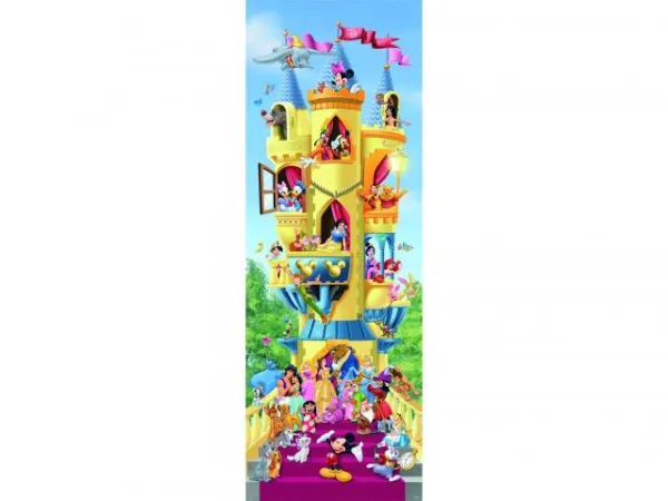 Educa Puzzle panoramatické - Disney kolekce - 400 dílků