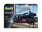 Revell Plastikový model lokomotivy Standard express locomotive 03 class with tender