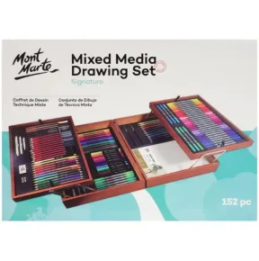 MontMarte Kreativní sada č. 0041 - 152 ks - dřevěný box