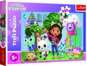 Trefl Puzzle - Gabby´s Dollhouse: Gabbyin domeček pro panenky - 100 dílků