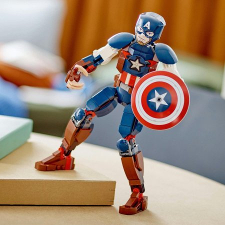 LEGO Marvel Avengers 76258 - Sestavitelná figurka: Captain America