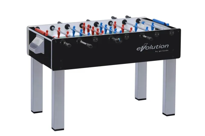 Garlando Fotbal F-200 Evolution-long, zasouvací tyče, otevřený, černé provedení