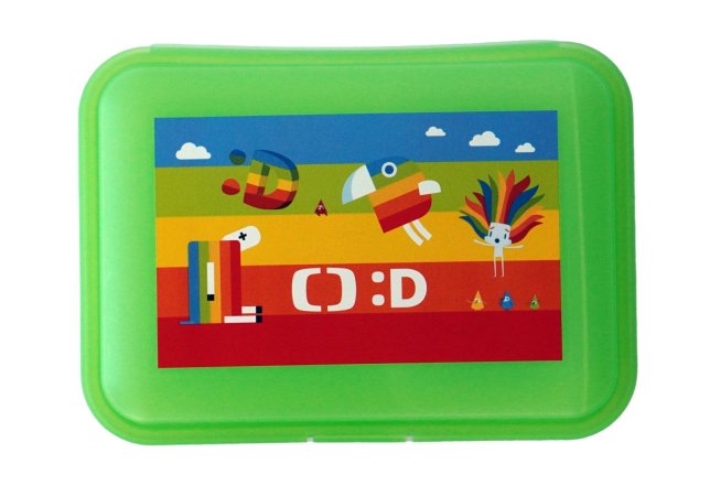 Mac Toys Déčko - Svačinový box - zelená