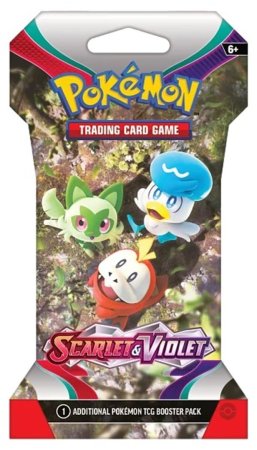 Blackfire Pokémon TCG: SV01 - 1 Blister Booster - Scarlet & Violet
