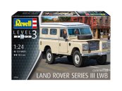 Revell Plastikový model auta Land Rover Series III LWB (commercial)