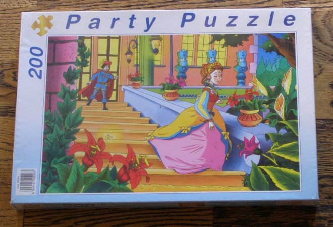 Party Puzzle Puzzle - Popelka - 200 dílků - 1 + 1