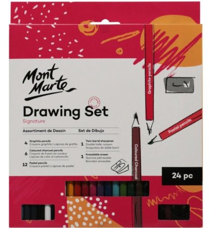 MontMarte Kreativní sada na kreslení č.0020 - 24 ks - papírový obal