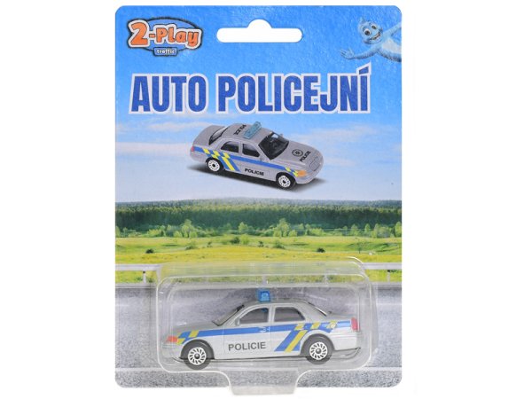 Mikro trading 2-Play Traffic - Auto policie CZ - 8 cm - volný chod
