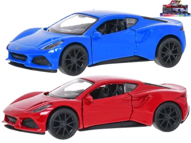 Mikro trading Kovový model auta Lotus Emira - 12 cm - zpětný chod