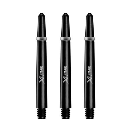 XQMax Darts Násadky Solid Colour with Logo - medium - black