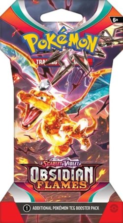 Blackfire Pokémon TCG: SV03 Obsidian Flames - 1 Blister Booster