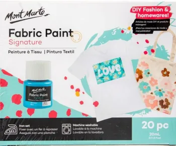 MontMarte Sada barev na textil č. 0077 - 20 x 20 ml - papírový obal