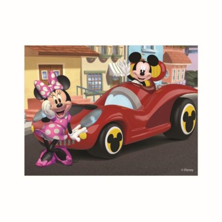 Dino Mickey a Minnie - Dřevěné licenční kostky - 12 ks