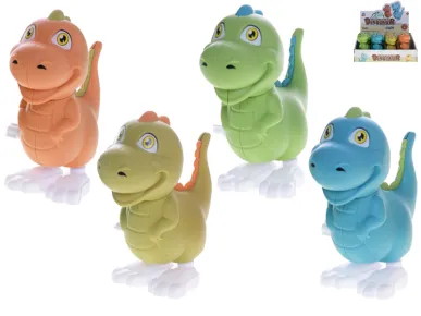 Mikro trading Dinosaurus - 11 cm - po natažení skákající