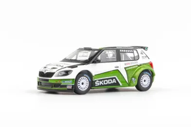 Abrex Škoda Fabia II FL S2000 (2010) - Škoda Motorsport Design 2012 II - Šotolinová kola