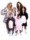 Cozy Noxxiez Králík - hřejivá televizní mikinová deka s kapucí pro děti 7 - 12 let