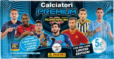 Panini SERIE A 2023 / 2024 - ADRENALYN karty - PREMIUM PACKET