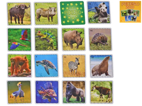 Mikro trading Pexeso - ZOO - 64 ks