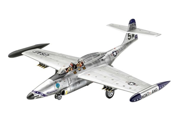 Revell Gift-Set - Plastikový model letadla "Northrop F-89 Scorpion" - 50th Anniersary