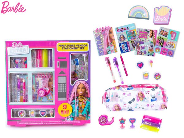Mikro trading Barbie - kreativní sada s psacími potřebami