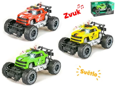 Mikro trading Auto terénní na setrvačník - 23 cm - světlem a zvukem