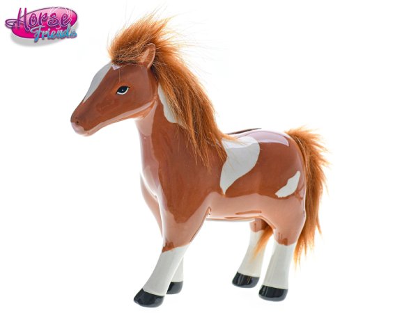Mikro trading Horse Friends - Pokladnička porcelánová - Kůň