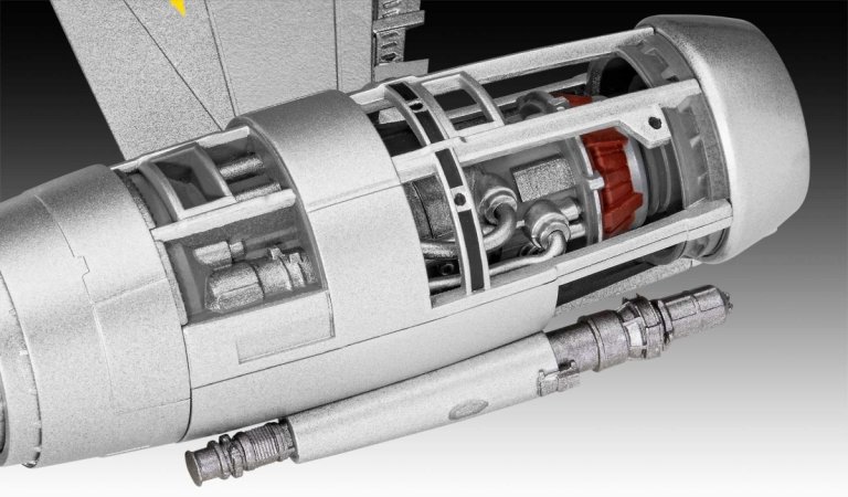 Revell Plastikový model Star Wars The Mandalorian: N1 Starfighter