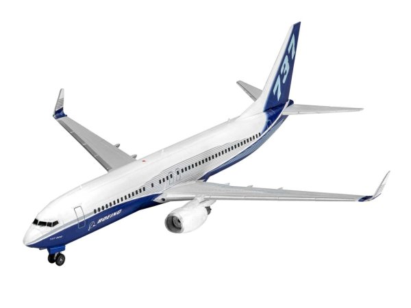 Revell Plastikový model letadla Boeing 737-800