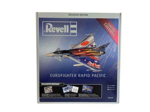 Revell Plastikový model letadla Eurofighter-Pacific "Limited Edition"