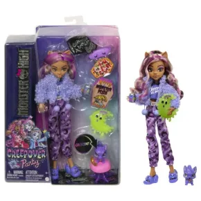 Mattel Monster High - CREEPOVER PARTY panenka - CLAWDEEN