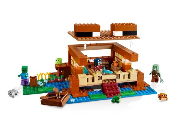 LEGO Minecraft 21256 - Žabí domek