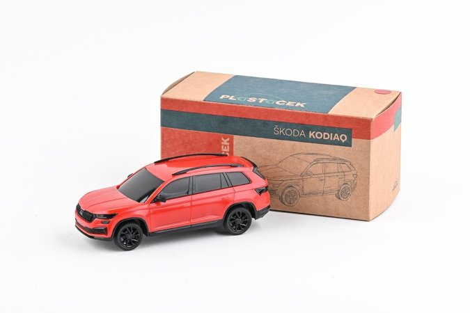 Abrex Plasťáček Škoda Kodiaq FL (2021) - Červená