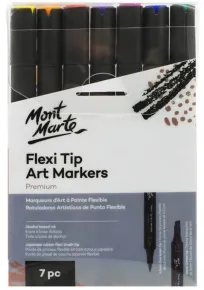 MontMarte Sada oboustranných uměleckých permanentních lihových fixů, č. 0050 - 7 ks