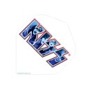 Mission Letky Kiss - Official Licensed - F2 - White - Blue F4175