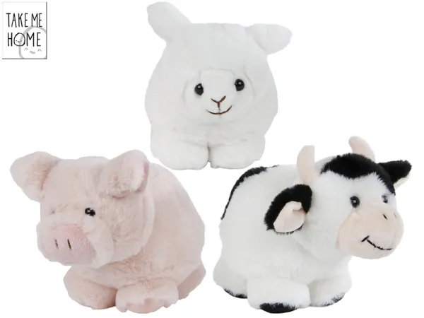 Mikro trading Take Me Home - Zvířátka farma - 12 cm - 3 druhy