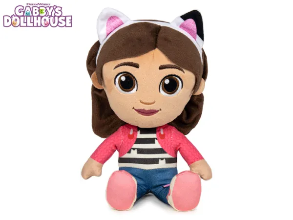 Mikro trading GABBY'S DOLLHOUSE - Gábinin kouzelný domek: Gabby plyšová - 25 cm