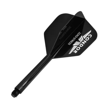 Condor Letky Zero Stress - Small - Long - Silver Logo - Black CN206
