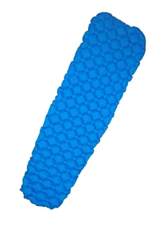 KUBIsport Nafukovací karimatka úsporná - modrá
