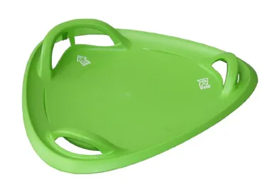 Plastkon Meteor - Talíř sáňkovací - zelená