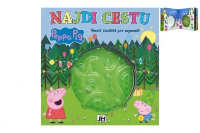 Teddies Prasátko Peppa - Najdi cestu - Veselá bludiště pro nejmenší
