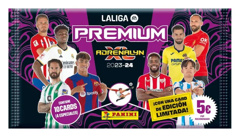 Panini LALIGA 2023 / 2024 - ADRENALYN karty - PREMIUM PACKET