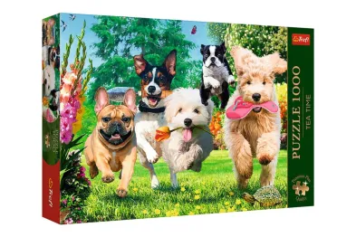 Trefl Puzzle Premium Plus - Čajový čas: Přicházejí problémy! - 1000 dílků
