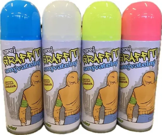 Wiky Sprej Graffiti smývatelný - Křída ve spreji - 250 ml