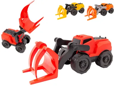 Mikro trading Traktor s drapákem - 28,5cm - volný chod