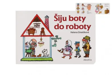 Albatros Knížka - Šiju boty do roboty - CZ text