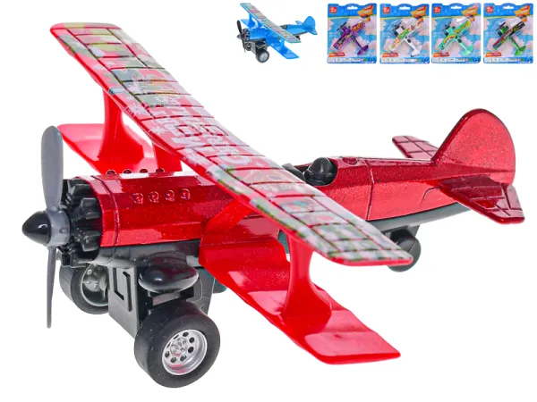 Mikro trading Letadlo - 10 cm - na zpětný chod
