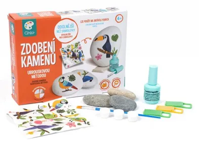 Mac Toys ARTO - Zdobení kamenů ubrouskovou metodou